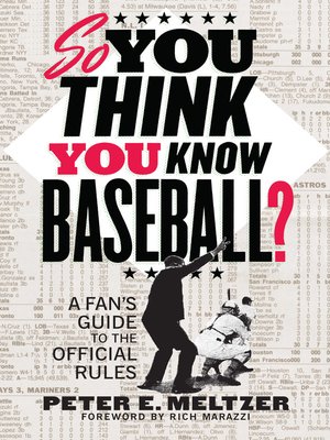 cover image of So You Think You Know Baseball?